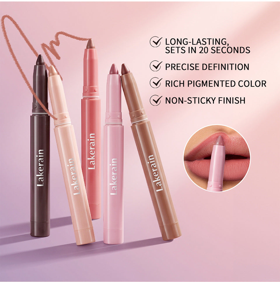 Creamy Lip Liner That Glides On Smoothly Without Tugging – High-Pigment, Blendable Soft Matte Color with Long-Lasting Wear