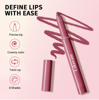 Creamy Lip Liner That Glides On Smoothly Without Tugging – High-Pigment, Blendable Soft Matte Color with Long-Lasting Wear