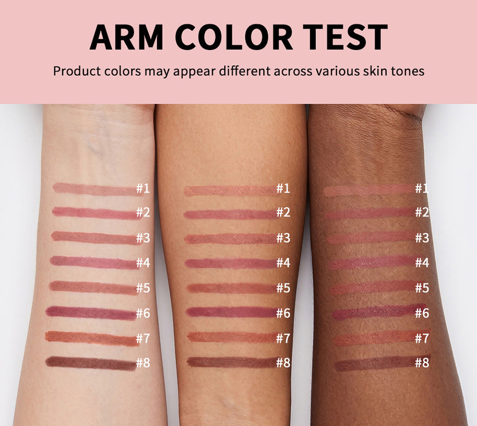 Creamy Lip Liner That Glides On Smoothly Without Tugging – High-Pigment, Blendable Soft Matte Color with Long-Lasting Wear