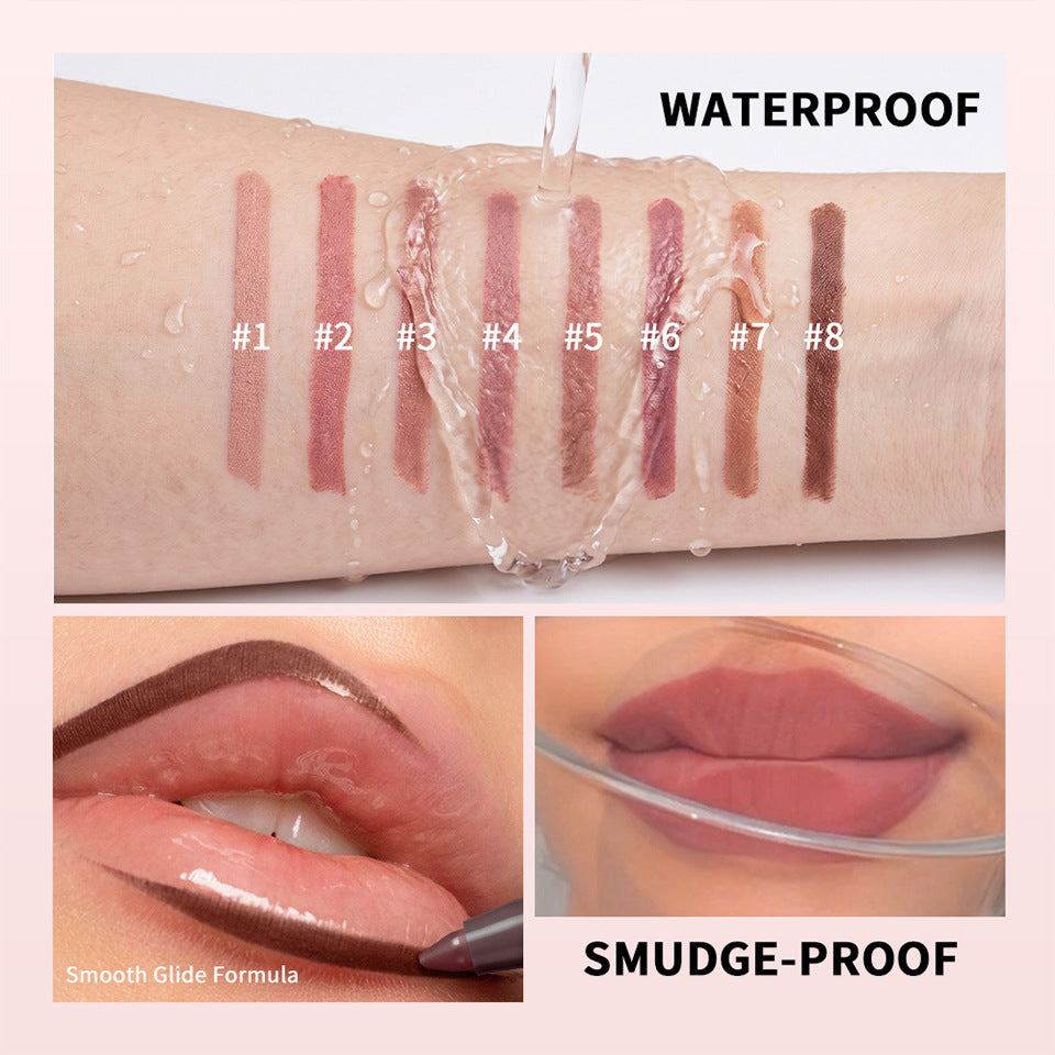 Creamy Lip Liner That Glides On Smoothly Without Tugging – High-Pigment, Blendable Soft Matte Color with Long-Lasting Wear