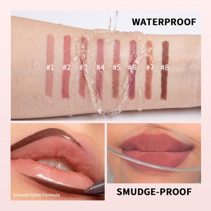 Creamy Lip Liner That Glides On Smoothly Without Tugging – High-Pigment, Blendable Soft Matte Color with Long-Lasting Wear
