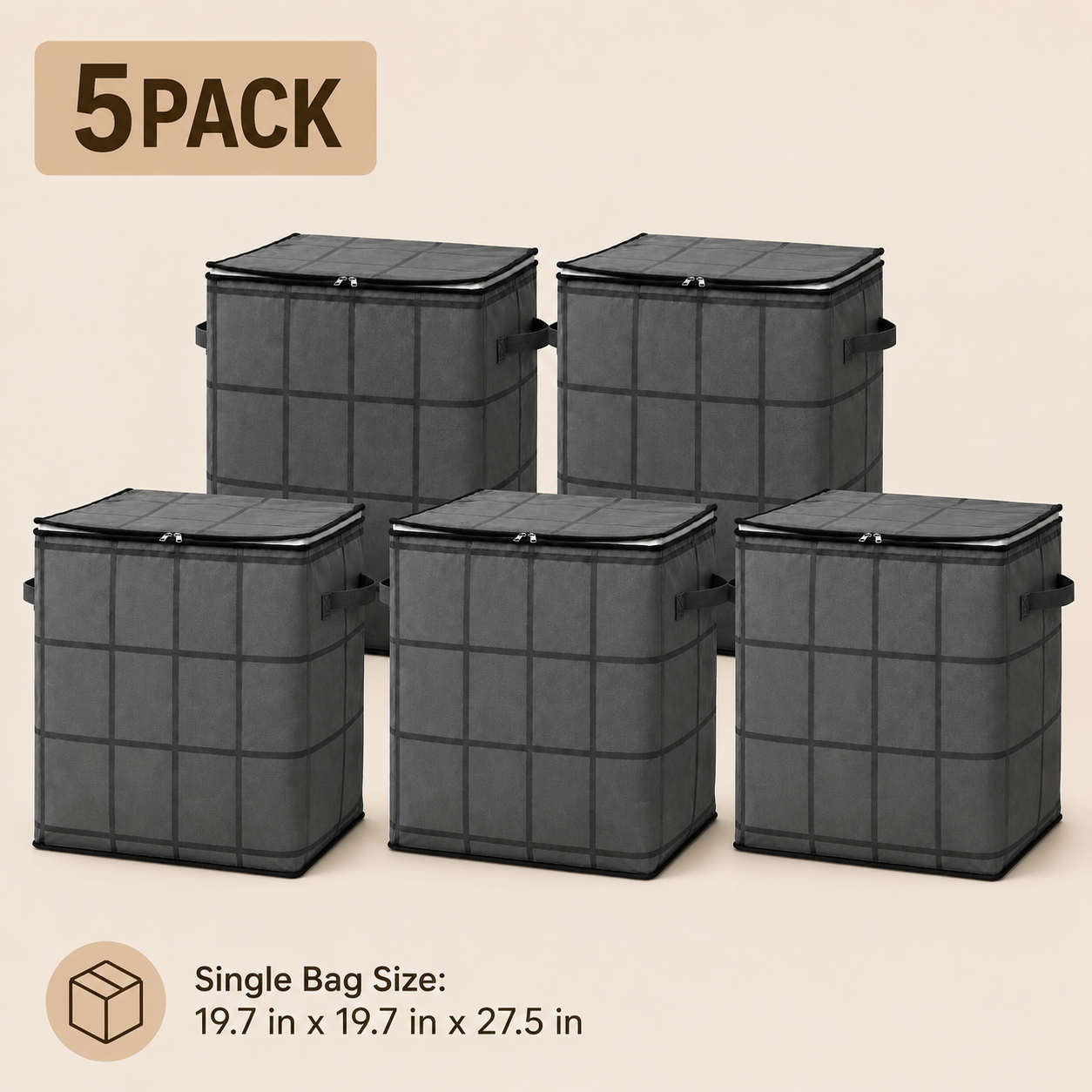 180L Extra Large Foldable Storage Bag
