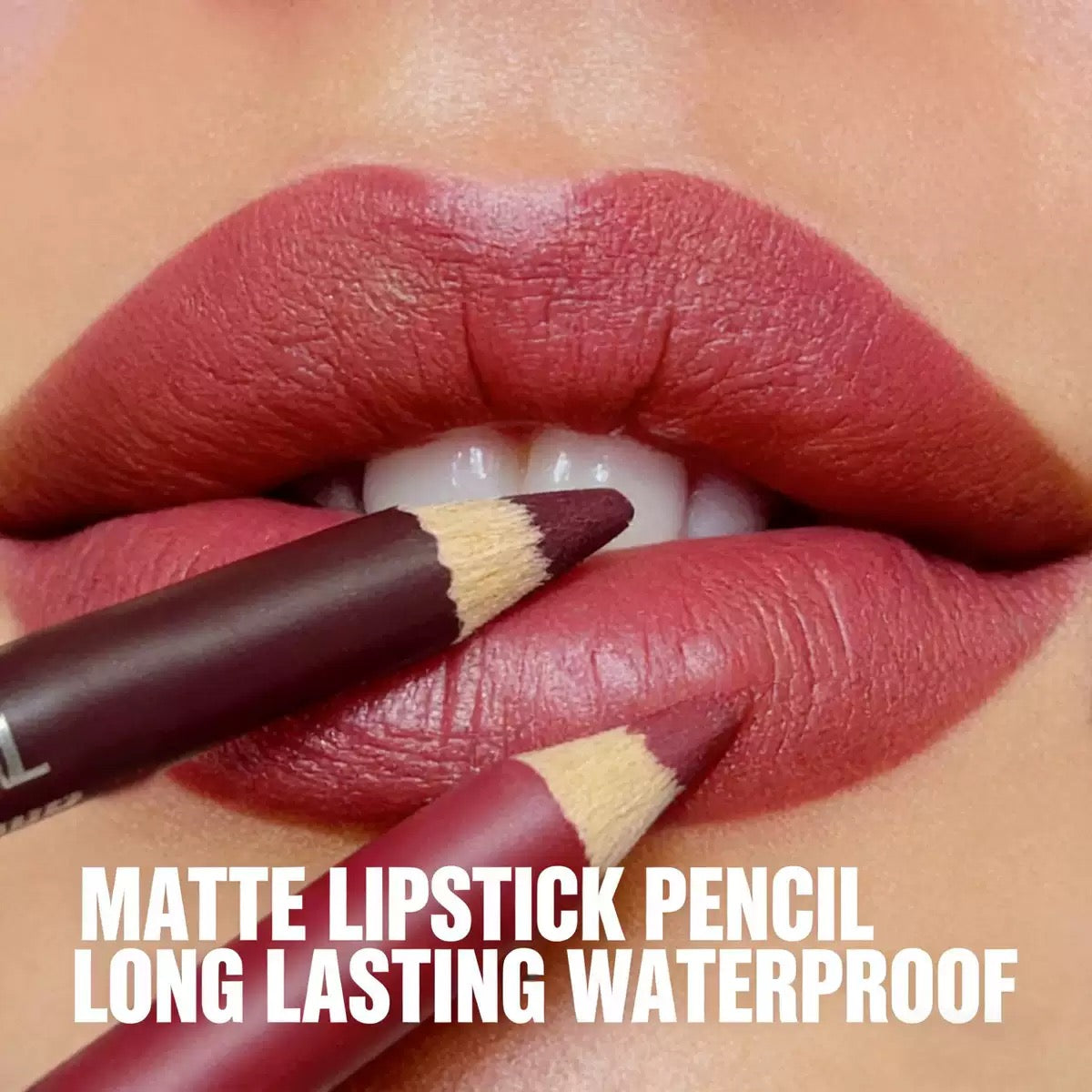 12-Piece Waterproof Matte Lip Liner Set with Sharpener – Easy-Glide Color for Precise, Defined Lips