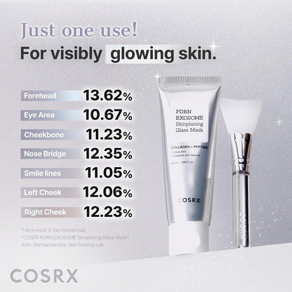 PDRN Exosome Glass Skin Mask – Smooth Rough Texture, Deeply Hydrate & Reveal a Plump Radiant Glow