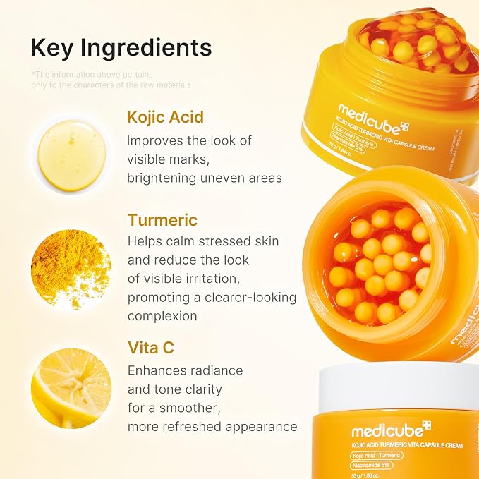 Kojic Acid & Turmeric Tone & Texture Care Set – 3-Step Daily Skincare Routine