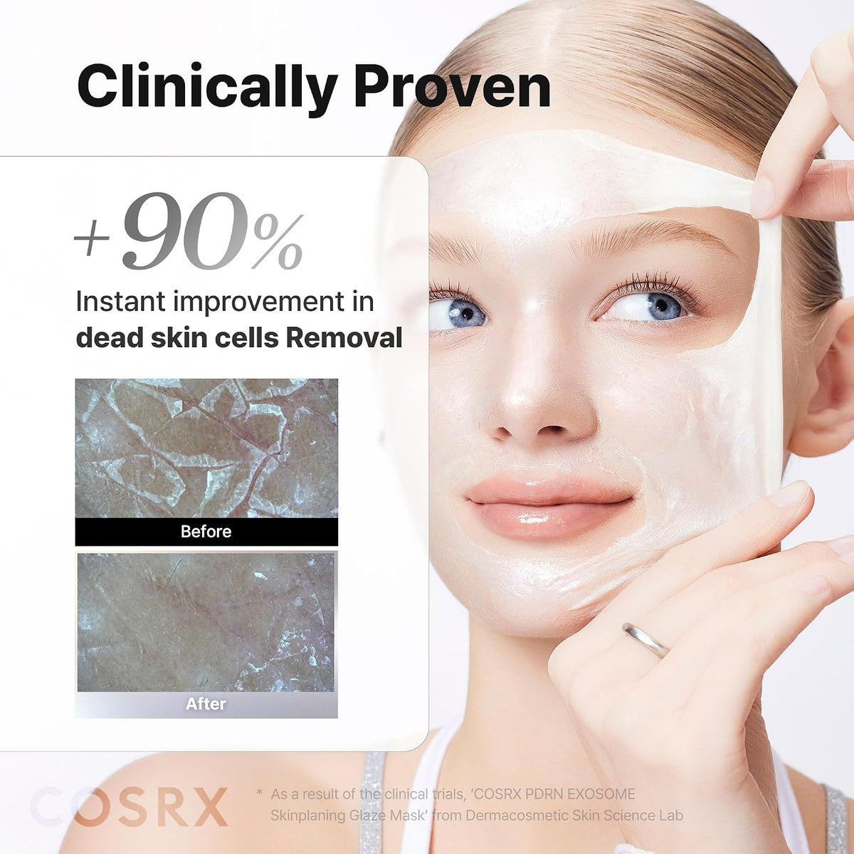 PDRN Exosome Glass Skin Mask – Smooth Rough Texture, Deeply Hydrate & Reveal a Plump Radiant Glow