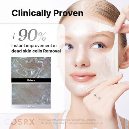 PDRN Exosome Glass Skin Mask – Smooth Rough Texture, Deeply Hydrate & Reveal a Plump Radiant Glow