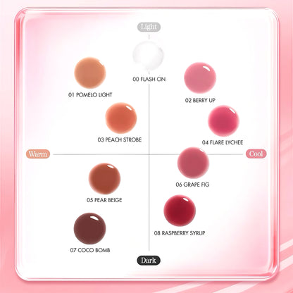 Juicy Glow Lip Oil – High-Shine Hydrating Lip Gloss with Lightweight Non-Sticky Finish