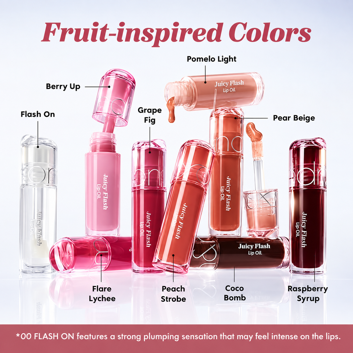 Juicy Glow Lip Oil – High-Shine Hydrating Lip Gloss with Lightweight Non-Sticky Finish