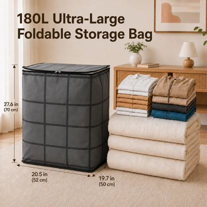 180L Extra Large Foldable Storage Bag