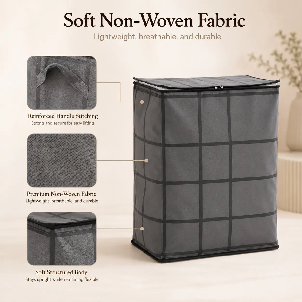 180L Extra Large Foldable Storage Bag