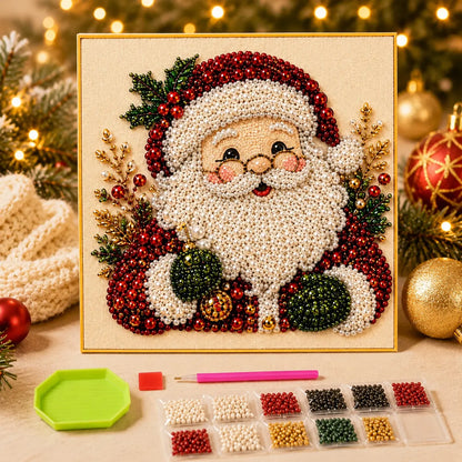 3D Pearl Diamond Painting DIY Kit – Christmas & Halloween Holiday Wall Art
