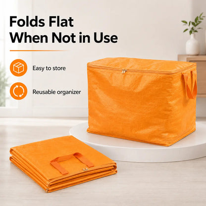 300L Jumbo Storage Bag | Heavy-Duty Moving & Closet Organizer