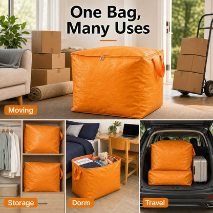 300L Jumbo Storage Bag | Heavy-Duty Moving & Closet Organizer