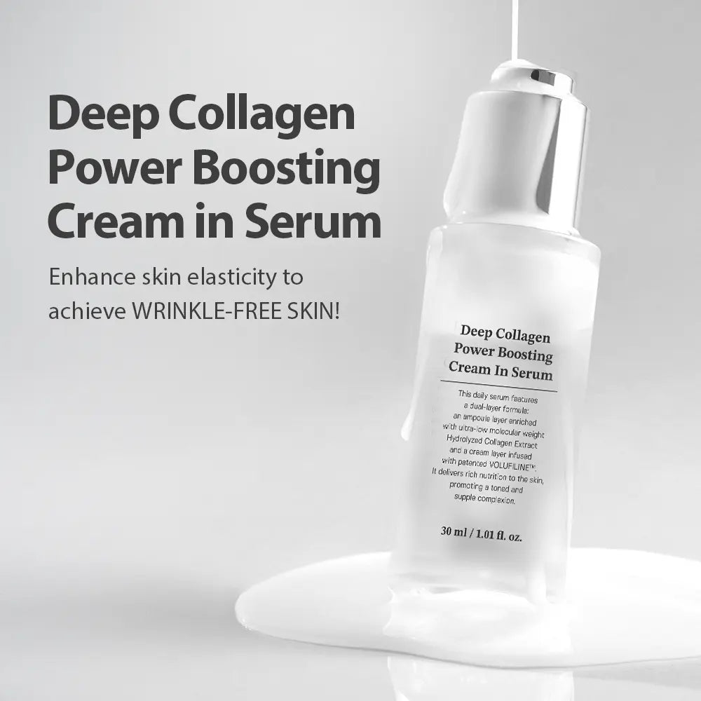 Peptide & Collagen Hydration Duo – Firming Serum + Silk Ampoule for Smooth, Plump & Glowing Skin