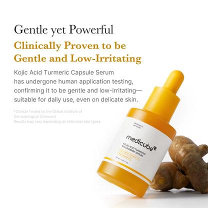 Kojic Acid & Turmeric Tone & Texture Care Set – 3-Step Daily Skincare Routine