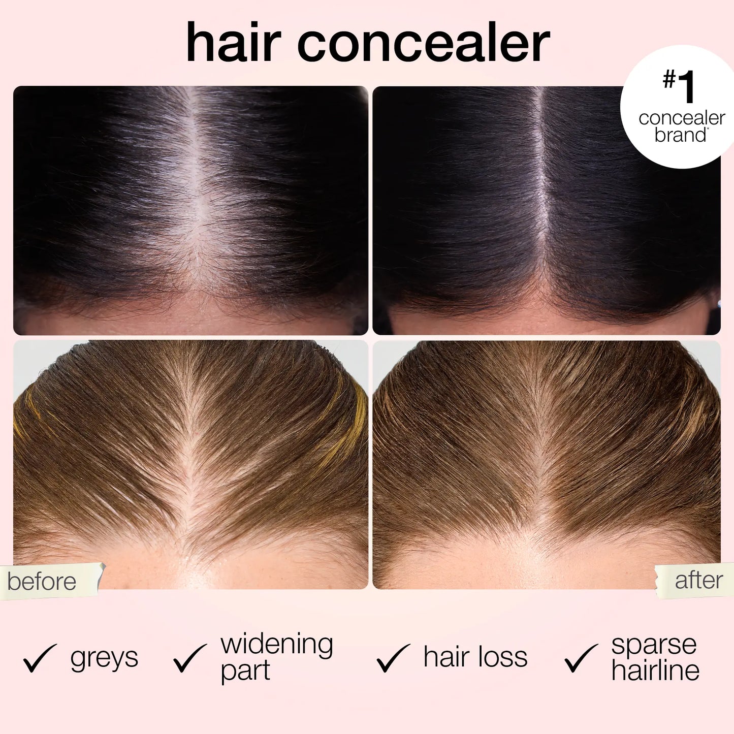 Instant Root Concealer – Fuller-Looking Hair in Seconds