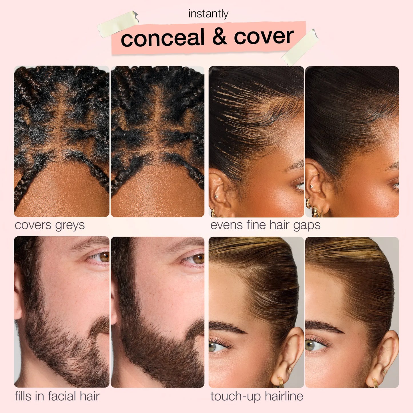 Instant Root Concealer – Fuller-Looking Hair in Seconds