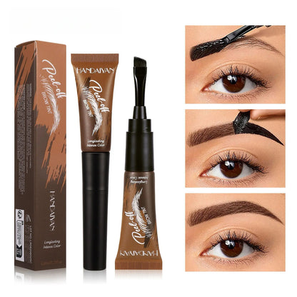 5-Color Peel-Off Brow Tint – Waterproof Long-Lasting Eyebrow Tint for Natural, Defined Brows