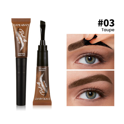 5-Color Peel-Off Brow Tint – Waterproof Long-Lasting Eyebrow Tint for Natural, Defined Brows