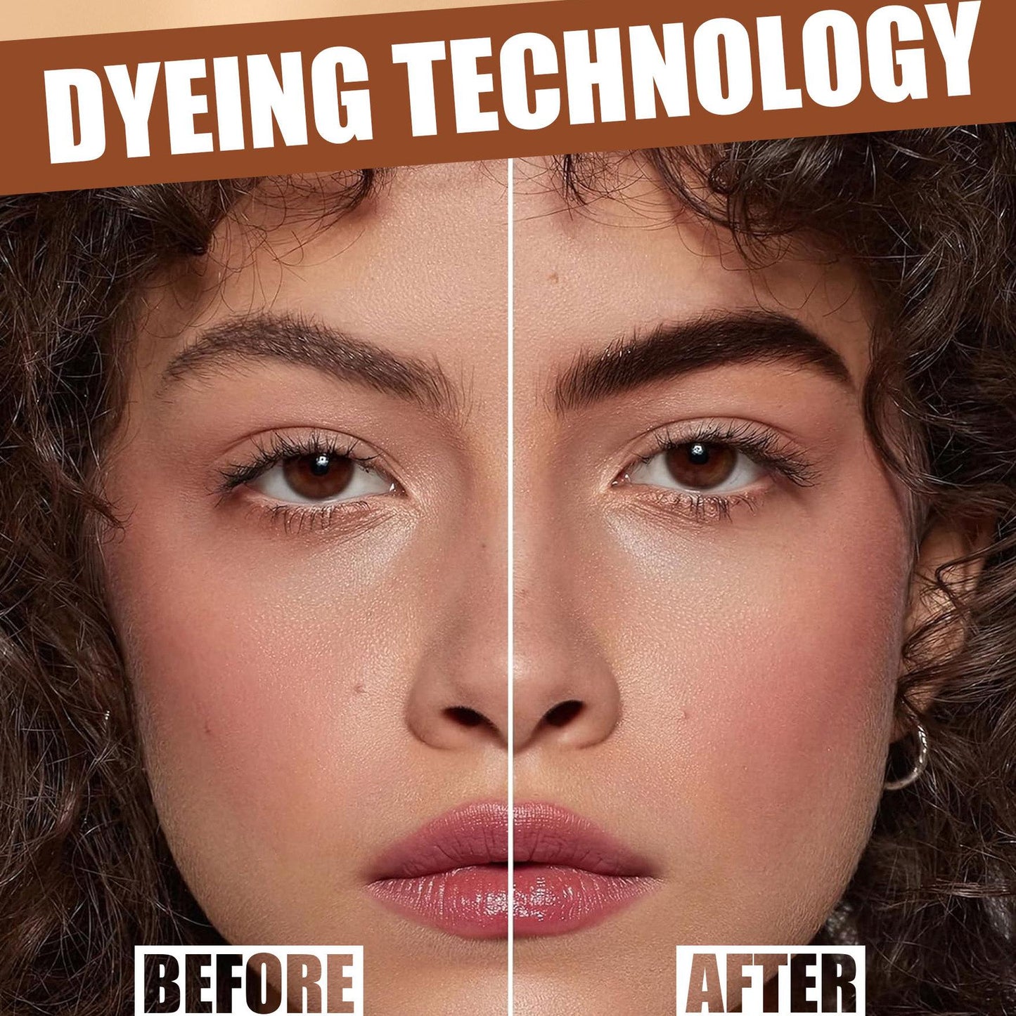 5-Color Peel-Off Brow Tint – Waterproof Long-Lasting Eyebrow Tint for Natural, Defined Brows