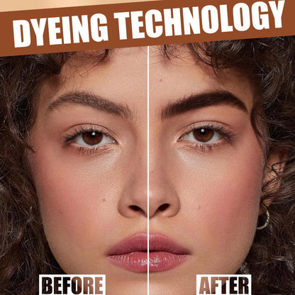 5-Color Peel-Off Brow Tint – Waterproof Long-Lasting Eyebrow Tint for Natural, Defined Brows