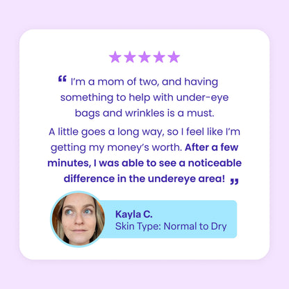 Instant Lift Under Eye Gel – Firming Eye Treatment for Puffiness, Fine Lines & Dark Circles