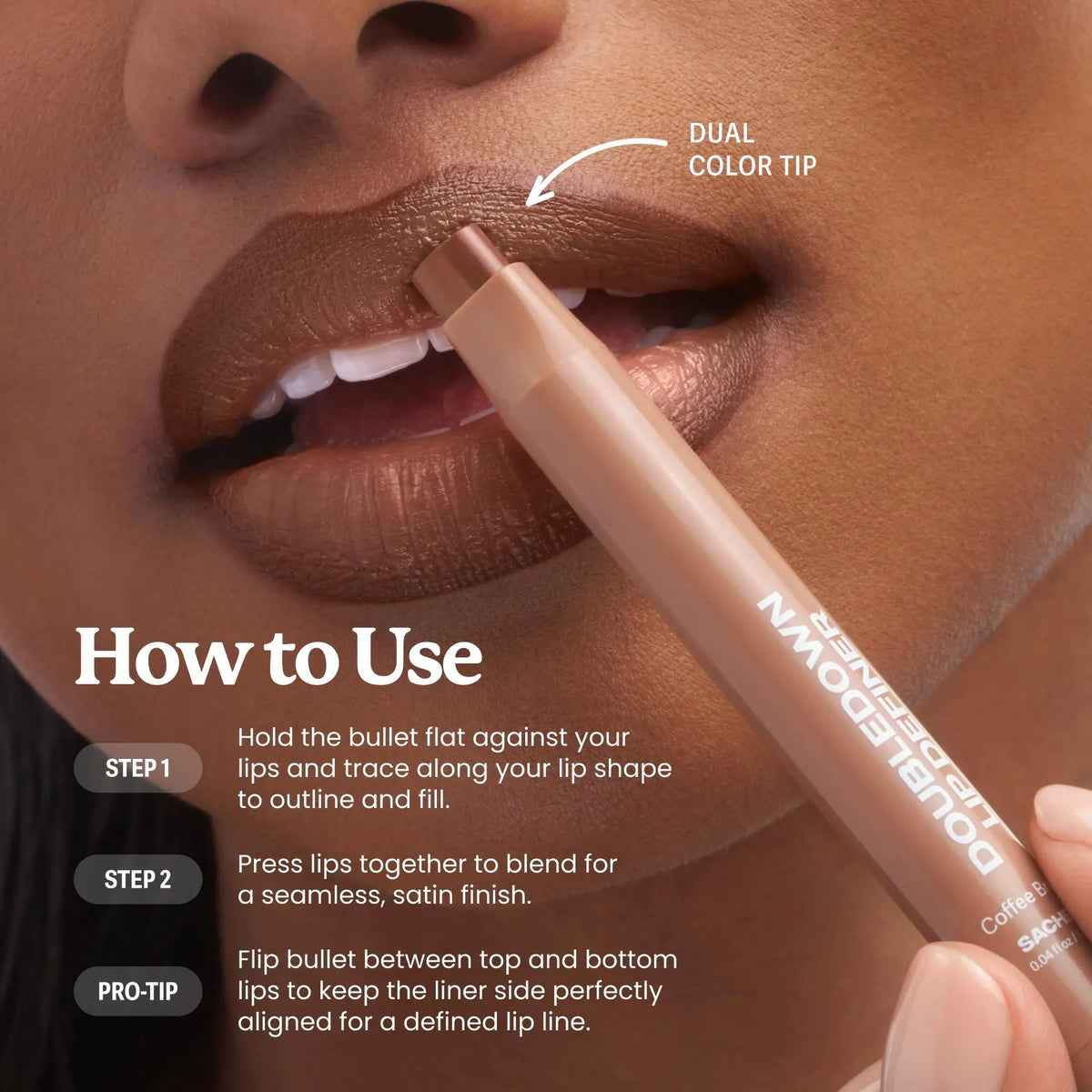 2-in-1 Lip Definer Balm – Line & Fill in One Swipe | Satin Finish Hydrating Lip Color