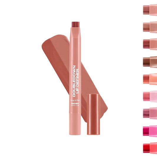 2-in-1 Lip Definer Balm – Line & Fill in One Swipe | Satin Finish Hydrating Lip Color