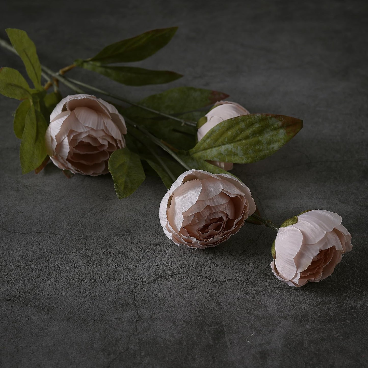 27" Artificial Peony Stems – Elegant Silk Flowers for DIY Bouquets, Wedding & Home Décor
