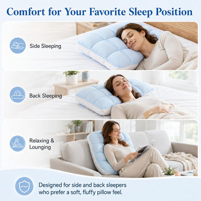 Say Goodbye to Neck Stiffness: The Ultimate Ergonomic Cervical Support Pillow
