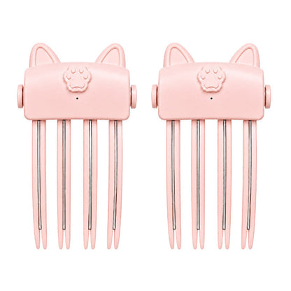 💇 Wireless Heated Volumizing Root Lift Clip, Portable Travel Hair Styling Tool for Flat Fine Hair